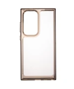 Чехол-накладка Silicon Space Case для Samsung Galaxy A06, Transparent-Black