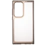 Чехол-накладка Silicon Space Case для Samsung Galaxy A06, Transparent-Black