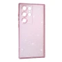 Чехол-накладка Silicone Clear Shine для Samsung Galaxy S24 Ultra прозрачный