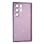 Чехол-накладка Silicone Clear Shine для Samsung Galaxy S24 Ultra прозрачный