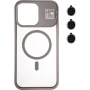 Чохол накладка Yoga Case Camera stand (MagSafe) для iPhone 13 оранжевий