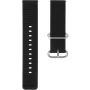 Силіконовий ремінець для смарт-годинника Flat marine style 22mm, Black