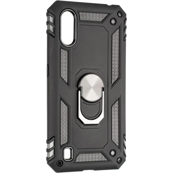 Чохол-накладка HONOR Hard Defence Series New для Samsung Galaxy A01, Black