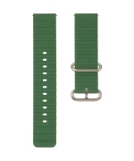 Ремешок для смарт-часов универсальный Flat marine style (22мм), Green