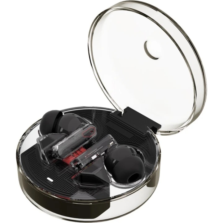 Bluetooth наушники TWS Gelius GP-TWS033 Incredible Dark Night 400mAh, Black