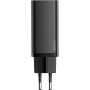 Мережевий зарядний пристрій Baseus GaN Lite CCGAN2L-B01 USB QC3.0 Type-C 65W 5A, Black