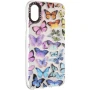 Чехол накладка Holographic Print Case для Apple iPhone X / XS, Butterfly