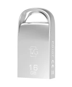 USB флешка Flash T&G 16Gb Short 107, Metal Silver