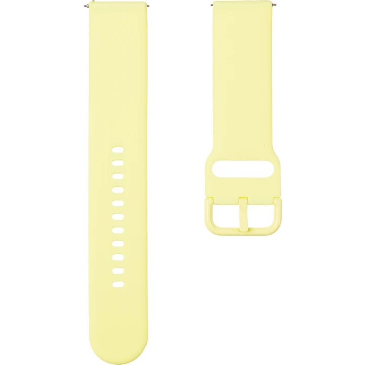 Ремінець для смарт-годинник універсальний Thick style (20мм), Yellow