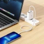 Сетевое зарядное устройство XO L100 1-USB QC3.0 / 3-USB 3A, White