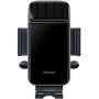 Автомобільний тримач Baseus Smart Solar Power Wireless Car Mount Electric Holder (SUZG000001), Black