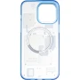 Чехол накадка Spigen MagSafe Diagram Case для iPhone 15 Pro фиолетовый