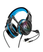 Повнорозмірні ігрові навушники Hoco W104, Drift Blue