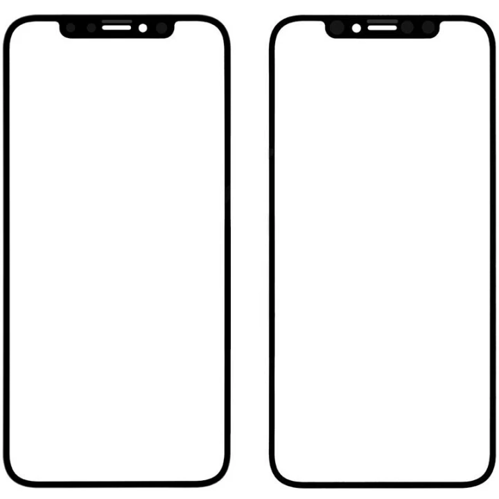 Скло дисплея + Oca плівка для Apple iPhone 11 Pro Max, Black