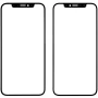 Скло дисплея + Oca плівка для Apple iPhone 11 Pro Max, Black