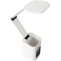 Настільна лампа Gelius Pro LED Desk Lamp GP-LTL003 Transformer з термометром, органайзером та годинником, White