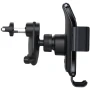 Автомобільний тримач Baseus Smart Solar Power Wireless Car Mount Electric Holder (SUZG000001), Black