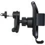 Автомобільний тримач Baseus Smart Solar Power Wireless Car Mount Electric Holder (SUZG000001), Black