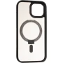Чехол накладка Bumper Case (MagSafe Stand) для Apple iPhone 15 фиолетовый