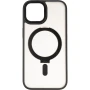 Чехол накладка Bumper Case (MagSafe Stand) для Apple iPhone 15 фиолетовый
