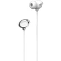 Провідні вакуумні навушники XO EP53 (Mini Jack 3.5mm), White