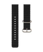 Ремешок для смарт-часов универсальный Flat marine style (20мм), Black