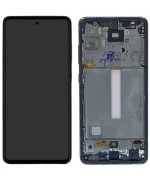 Дисплейный модуль / экран (дисплей с рамкой + Touchscreen) для Samsung A525/A52-2021 (OLED) 4G, Black