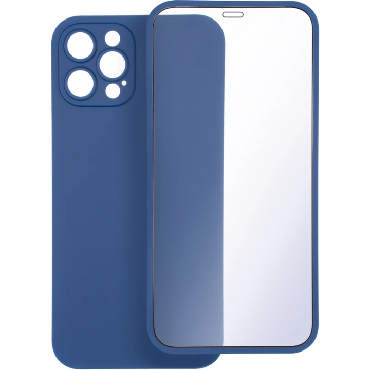 Чохол-накладка Gelius Slim Full Cover Case + защитное стекло для Apple iPhone 12 Pro Max
