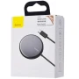 Беспроводное зарядное устройство Baseus Simple Mini 3 Magnetic 15W 2A (CCJJ040001), Black