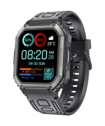 Смартгодинник Gelius Pro GP-SW007 (Tactical Navy) Bluetooth call (IP68) 320mAh, Black