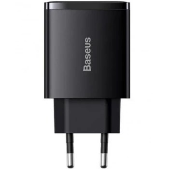 Сетевое зарядное устройство Baseus Compact CCXJ-E01 2USB QC 3.0 Type-C 30W, Black
