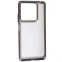 Чехол-накладка Silicon Space Case для Xiaomi Redmi Note 13 4G, Transparent-Black