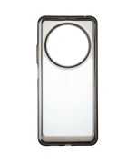 Чехол-накладка Silicon Space Case для Xiaomi Redmi 14C / Poco C75, Transparent-Black