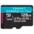Карта памяти microSDXC Kingston Canvas Go Plus A2 V30 128Gb  (UHS-1 U3) (R-170Mb/s)