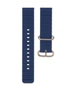 Ремешок для смарт-часов универсальный Flat marine style (20мм), Dark Blue