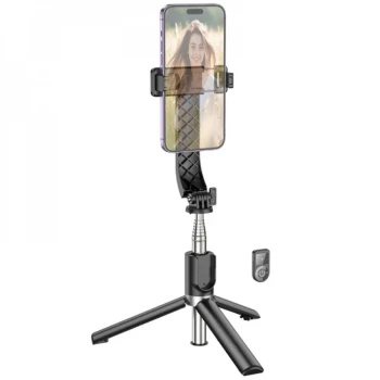 Монопод для селфі HOCO K20 Bluetooth 4.2 з пультом управління 980mm, Black