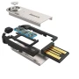 Bluetooth адаптер Baseus BA-01 (CABA01 01) AUX для авто, Black