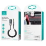 Bluetooth аудіо ресівер Usams US-SJ464 AUX для авто, Grey