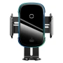 Автомобильный держатель Baseus Light Electric Car Mount WXHW03-01 с функцией беспроводной зарядки, Black