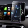 Вакуумный автоматический держатель X8Q для авто и быта с магнитным креплением для смартфона, Silver
