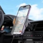 Автомобильный держатель HOCO HW7 15W 2A с функцией беспроводной зарядки, Black