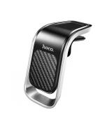 Автомобільний магнітний тримач Hoco CA74, Black and silver