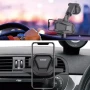 Автомобильный держатель Wekome WP-U83 з регулированным кронштейном, Black