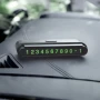 Паркувальна карта для номера телефона HOCO CPH19, Black