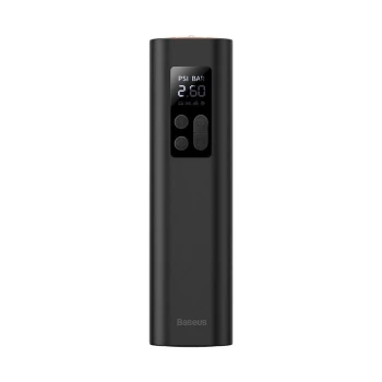 Автомобільний насос Baseus Super Mini Inflator Pump (CRCQ000001), Black