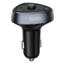 Автомобільний FM-модулятор (трансмітер) та зарядний пристрій Hoco E51 Bluetooth MP3, Black