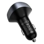 Автомобільний FM-модулятор (трансмітер) та зарядний пристрій Hoco E51 Bluetooth MP3, Black