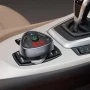 Автомобільний FM-модулятор (трансмітер) та зарядний пристрій Hoco E51 Bluetooth MP3, Black