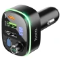 FM-модулятор (трансмиттер) – автомобильное зарядное устройство Hoco E62 QC3.0 18W PD20W Led, Black