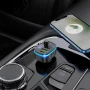 FM-модулятор (трансмиттер) – автомобильное зарядное устройство Hoco E62 QC3.0 18W PD20W Led, Black